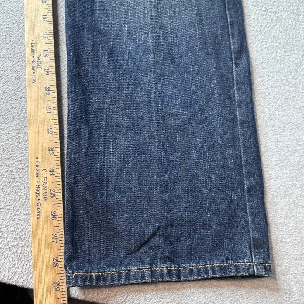 Levi's 569 Jeans Men 34x30 (36x29) Blue Loose Straight Dark Wash Denim Waterless